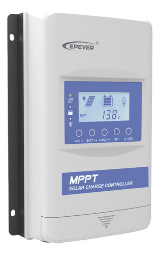 Epever, Controlador Solar Mppt 40a 12/24v, 100vc Xtra-4210-n