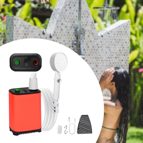 Ducha Portátil, Herramienta De Baño Eléctrico, Liviano,