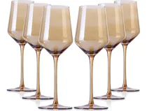 Comprar Copas De Vino De Color Ámbar, Juego De 6 Copas De Vino De Co