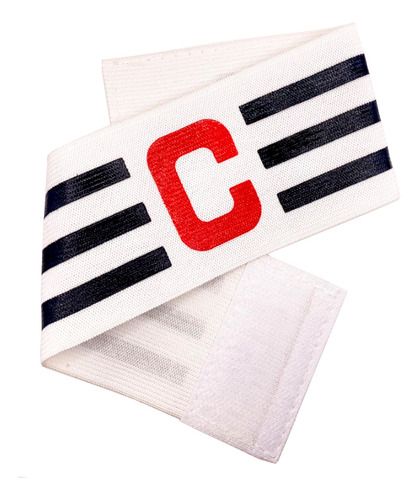 Braçadeira De Futebol Tricolor Faixa De Capitão Ajustável