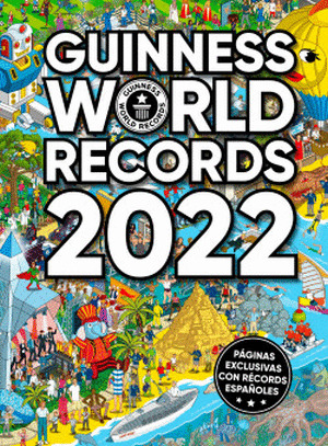 Libro Guinness World Records 2022 (ed. Latinoamérica)