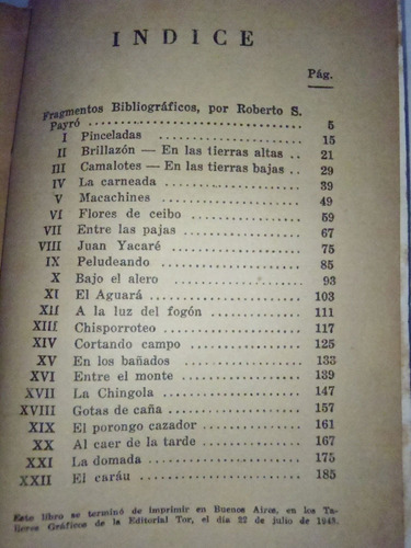 1943 Viaje Pais Matreros Fray Mocho Ed Tor - En La Plata (Usado)