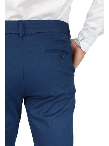 Pantalón Slim Fit Hombre Elegante Casual