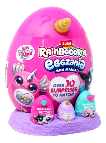 Huevo Rainbocorns  Eggzania  Mini Mania