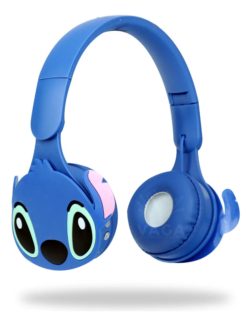 Audífonos Bluetooth Stitch Inalámbricos Ajustables Azul