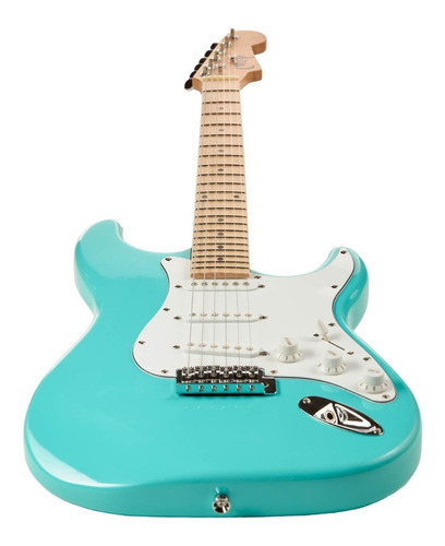 Pack Guitarra Stratocaster Y Amplificador Creep Completo Mgr