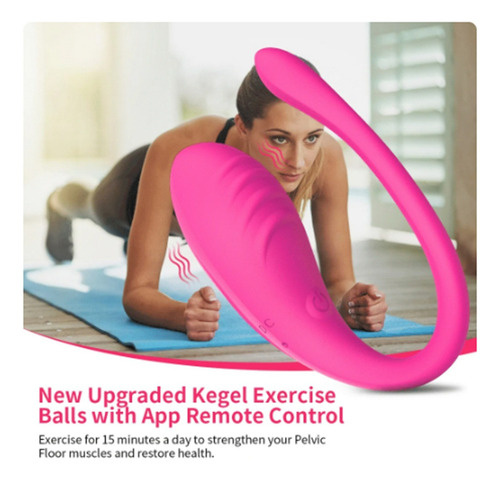 Estimulador Punto G Clítoris App Control Vibrador Silicona