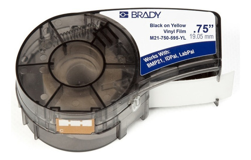 Cartucho Brady Para Bmp21 Amarelo M21-750-595-yl