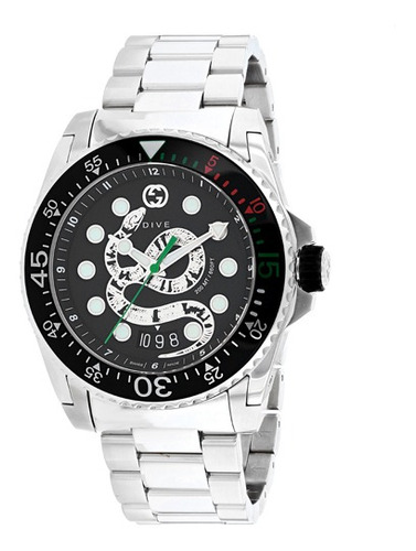 Reloj Gucci Para Hombre Ya136218 De Cuarzo 40mm Bordado