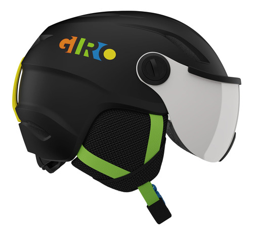 Casco De Esquí Giro Buzz Mips Para Niños Con Protector De Ga