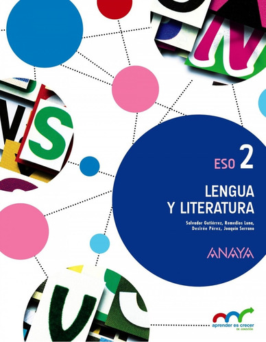 Libro Lengua Castellana Y Literatura 2ºeso 1 Volumen. No An