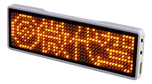 Aplicación De Letreros Led Señalización De Naranja