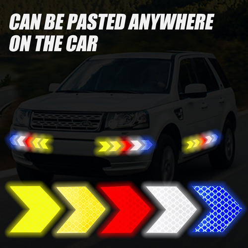 Adhesivo Anticolisión Con Tira Reflectante Para Coche De 100
