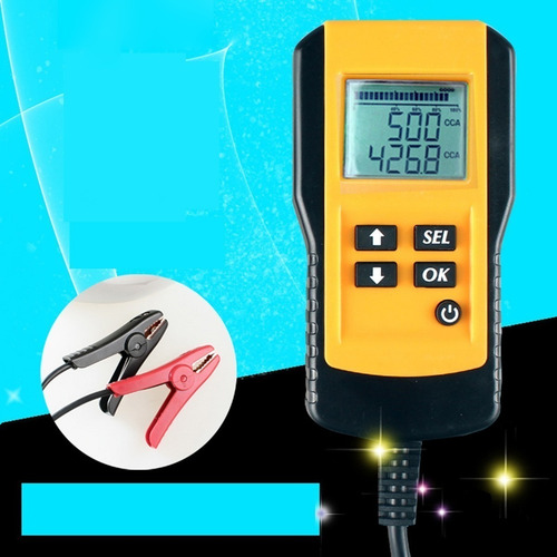 Testador De Bateria De Carro Profissional Digital 12v Lcd