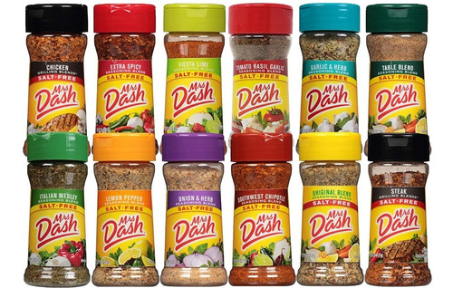 Mrs. Dash Mezclas De Condimentos Variedad Sabores 12 Pack