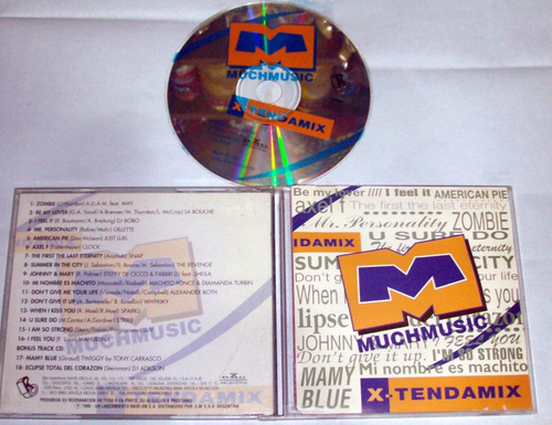 Cd / Muchmusic X Tendamix La Bouche Dj Bobo Gillette House 