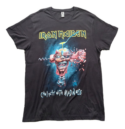 Polera Iron Maiden Can I Play With Madness