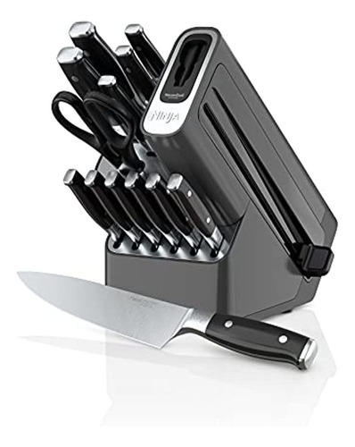 Ninja K32014 Foodi Neverdull Premium Knife System, 14 Piezas