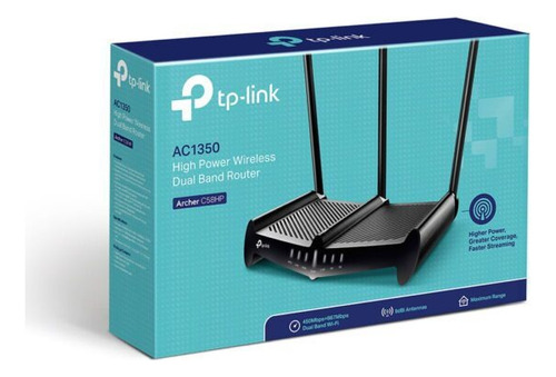 Router Tp-link Archer C58hp Ac1350 Dual Band Ieee 802.11n 1