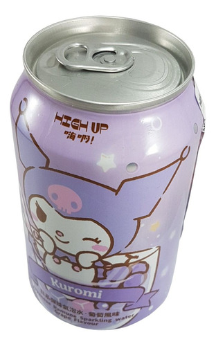 Refrigerante Hello Kitty Ramune Sabor Uva Sanrio 330ml