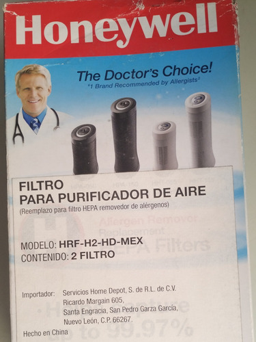 Filtro Purificador De Aire