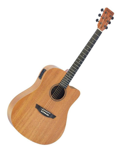 Imagem 4 de 5 de Violão eletroacústica Strinberg Forest FS4D para destros mahogany madeira técnica mate
