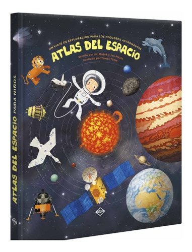 Atlas Del Espacio Para Niños - Libro De Aprendizaje -español