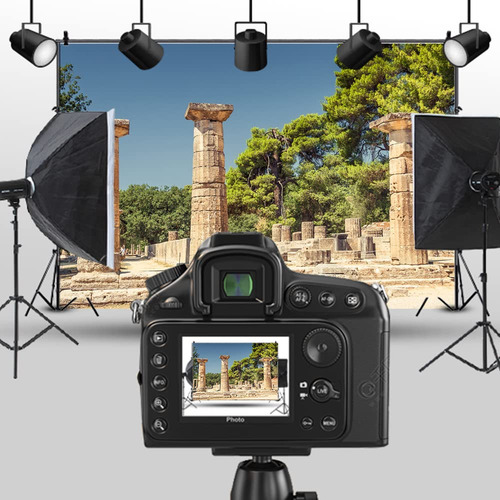 Lfeey Fotografia De Pilar Antiguo De Grecia De 5 X 3 Pies, T