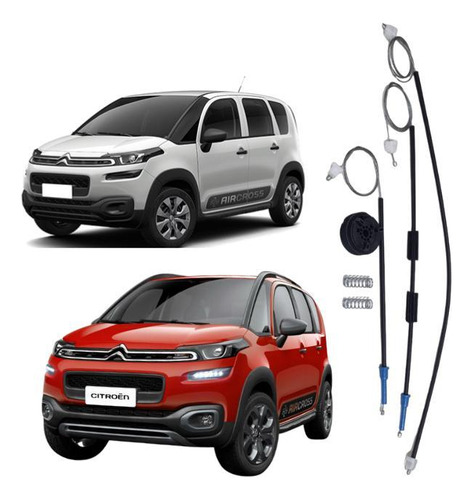 Kit Reparo Vidro Elétrico Citroen Aircross