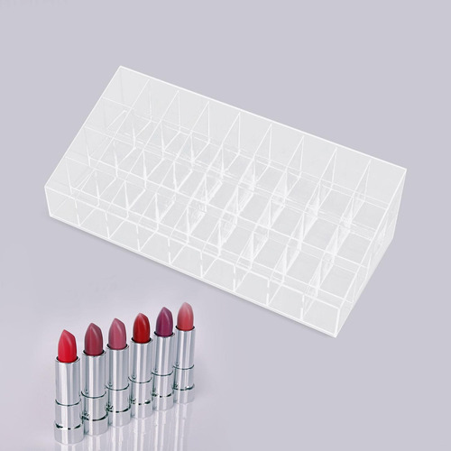 Caja De Almacenamiento De Cosméticos, Soporte 36 Rejillas
