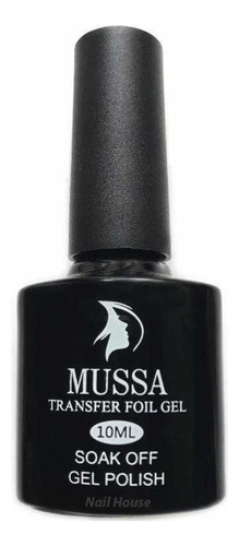 Pegamento Para Foil Uñas Gel Mussa Seca En Lampara 10 Ml