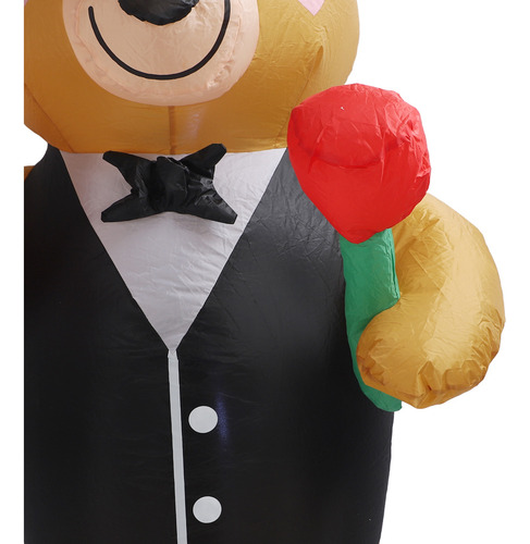 Oso De Peluche Inflable 210t De Fibra De Poliéster 185 Cm