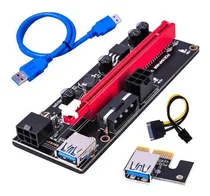 Comprar Cabo Riser Pci-e Card V009s Usb 3.0 Pci-e Mineração Cripto