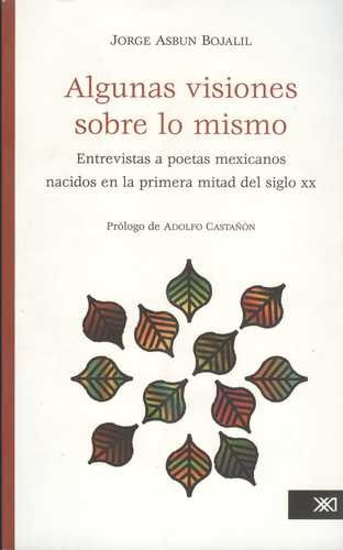 Libro Algunas Visiones Sobre Lo Mismo. Entrevistas A Poetas