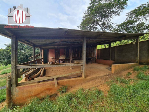 Imagem 14 de 21 de Ótima Chácara Com 03 Dormitórios, Lago, Nascente, Pomar, Bem Localizada, À Venda, 4000 M² Por R$ 540.000 - Rural - Socorro/sp - Ch0869
