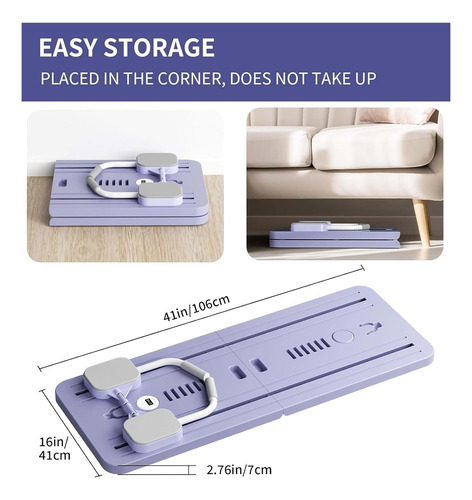 Placa Abdominal Multifuncional, Rolo Abdominal Com Suporte
