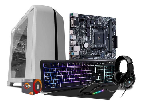 Computadora Pc Gamer Amd Ryzen 3 Hdd 1tb Ram 8gb Kit Gamer