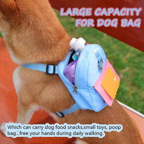 Arnés De Mochila Para Perro Con Correa, Lindas Mochilas Para