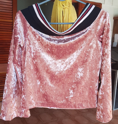 Remera Chiffon Rosa Tucci 