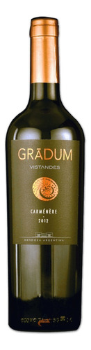 Vino Gradum Carmenere - Bodega Vistandes - Por Botella