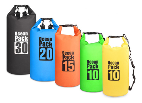 Mochila Impermeable Para Exteriores De 30 Litros, Bolsa Seca