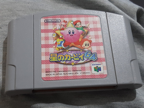 Kirby The Crystal Shards,hosi No Kirby N64,japones,original.