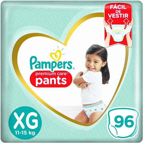 Fraldas Pampers Premium Care Pants Xg