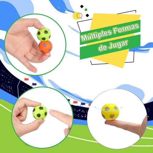 Bolas De Fútbol De Mesa, 32 Mini Pelotas De Plastico