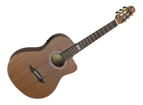 Imagem 2 de 3 de Violão clássico GianniniPerformance GNF-3 CEQ WS para destros walnut satin
