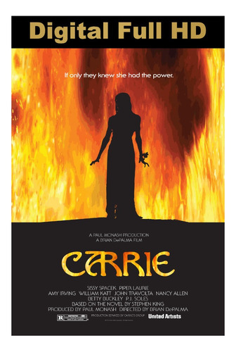 Carrie 1976 Película Digital Full Hd Audio Latino