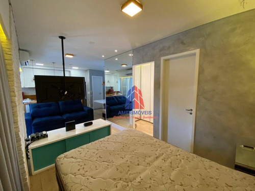 Imagem 13 de 30 de Apartamento Com 1 Dormitório À Venda, 48 M² Por R$ 450.000,00 - Santo Antônio - Americana/sp - Ap1632
