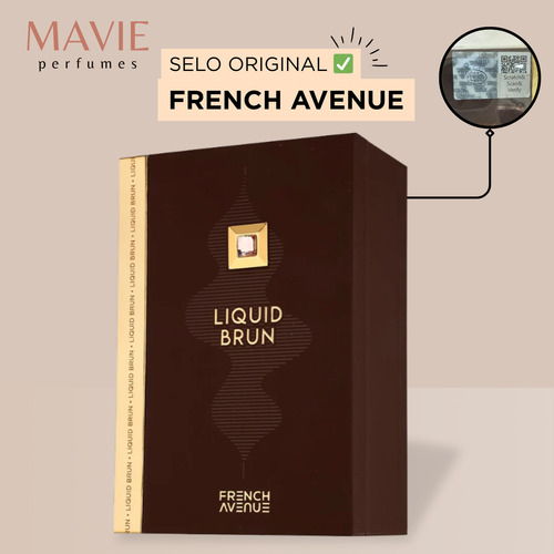 Perfume Liquid Brun French Avenue 100ml Eau De Parfum Original Com Selo