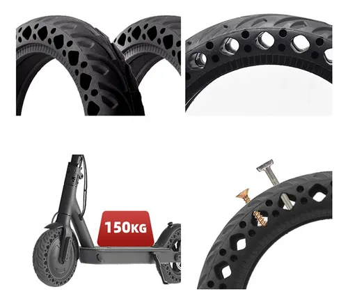 Neumático Honeycomb De 8.5 Pulgadas Para M365 Pro1s Pro2 Mi3