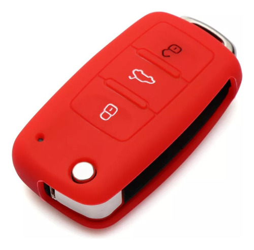 Funda Llave Silicón Vw Jetta Golf Beetle Polo Mk4 Mk5 Mk6